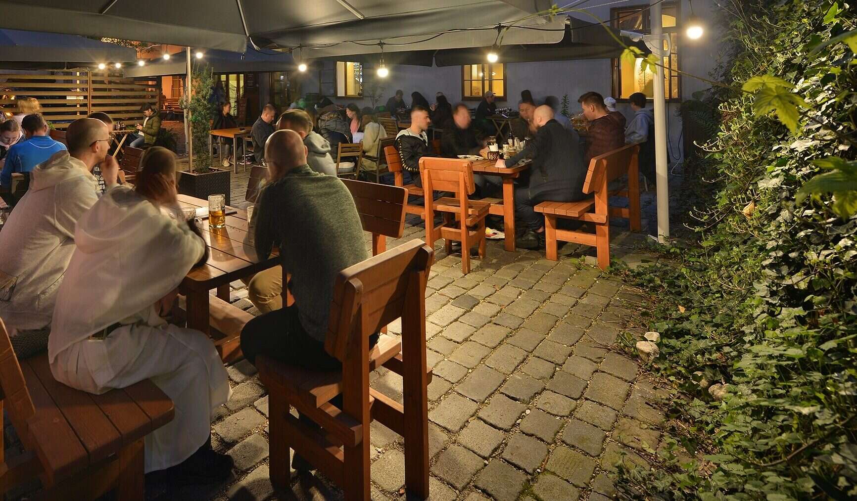 U Kunstatu garden in summer