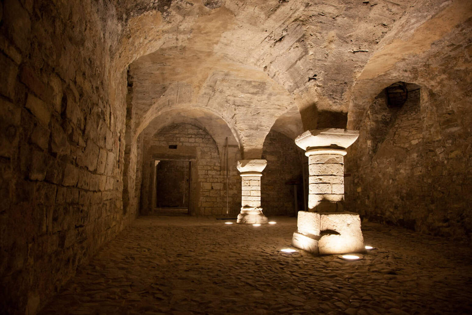 medieval underground cellare